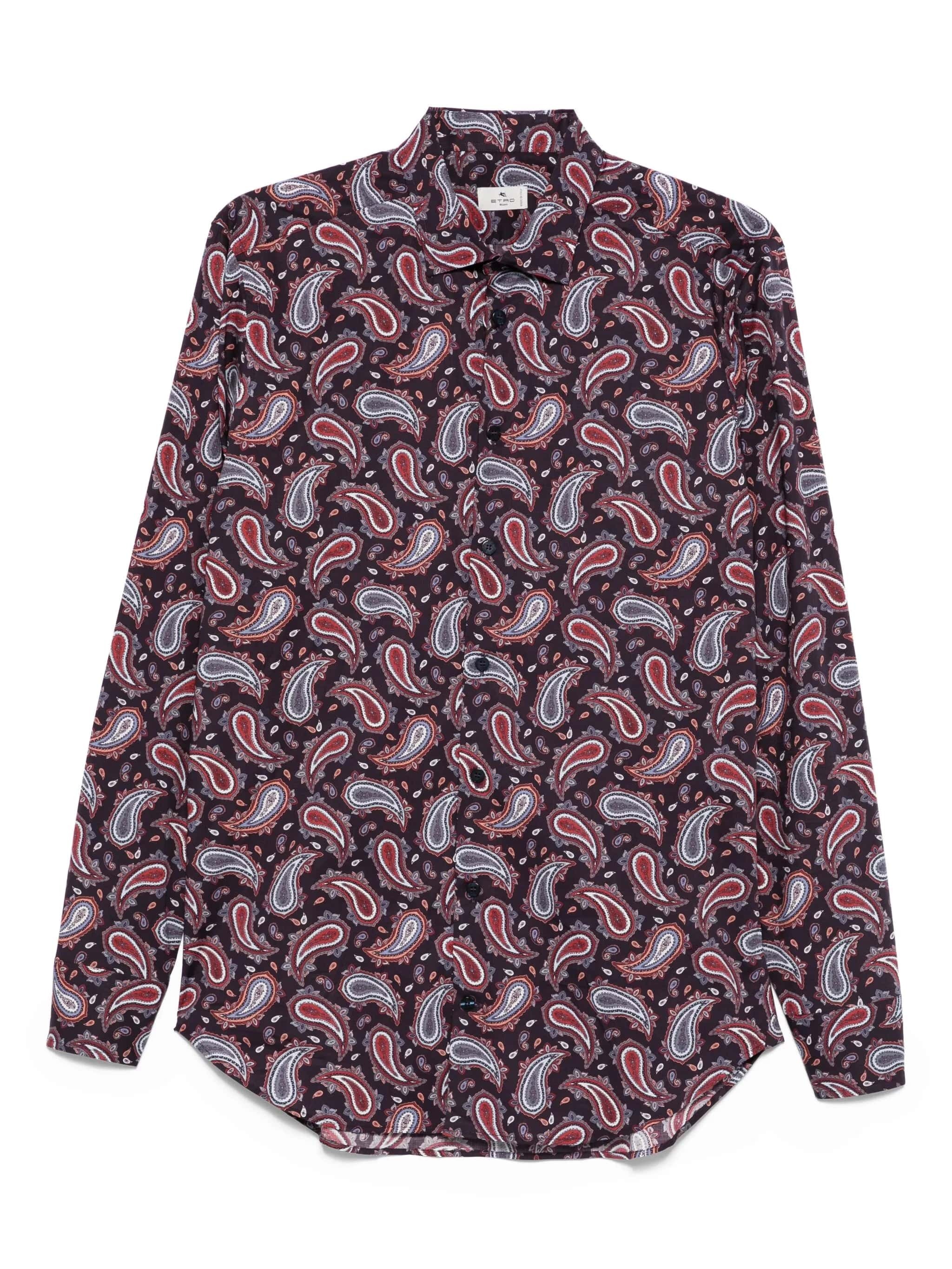 [Etro] Shirts Long Sleeve FW25 MRIB0005 99SAED9
