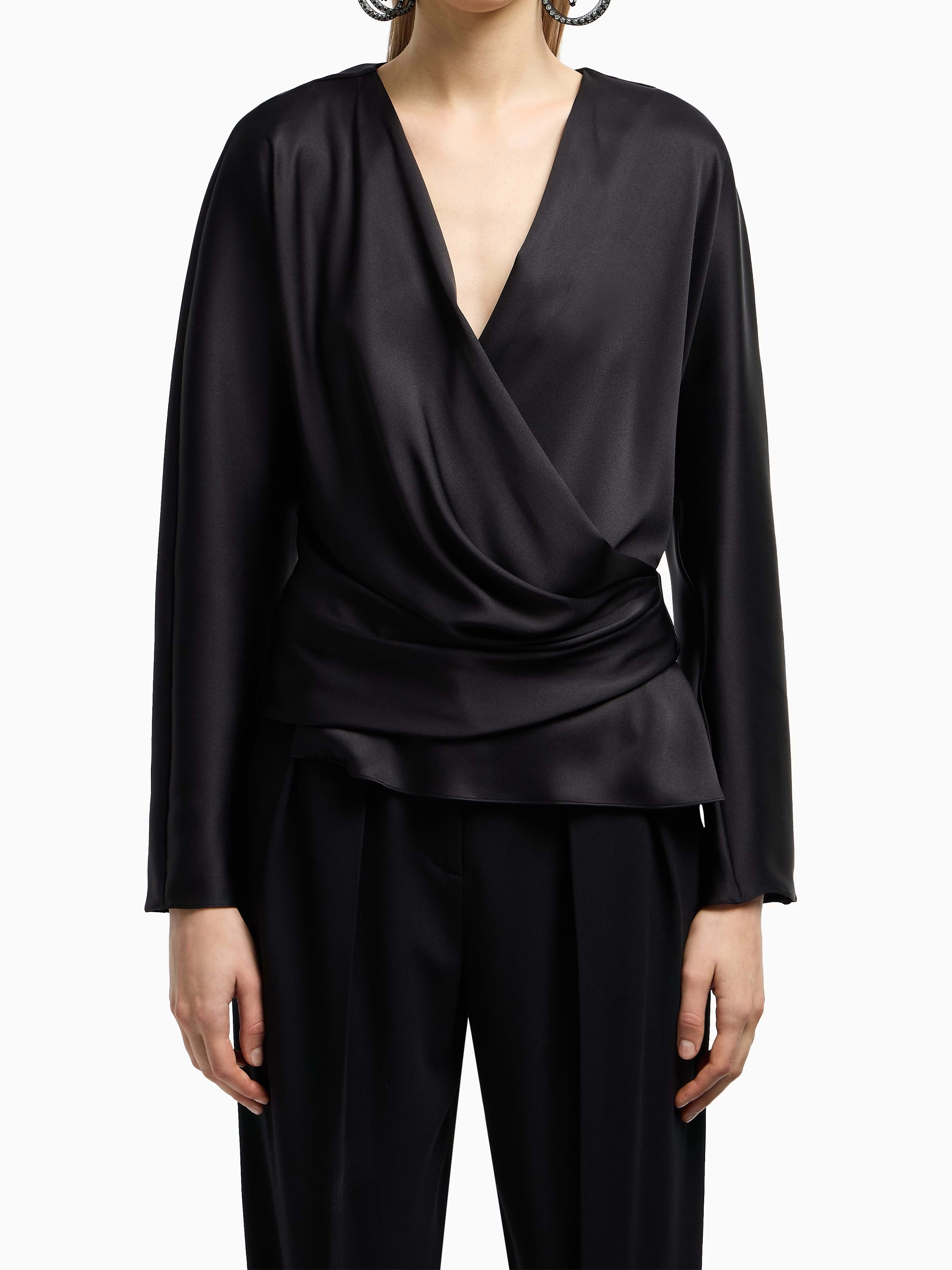 [Giorgio Armani] Shirts Long Sleeve FW25 GW000843 TE10101