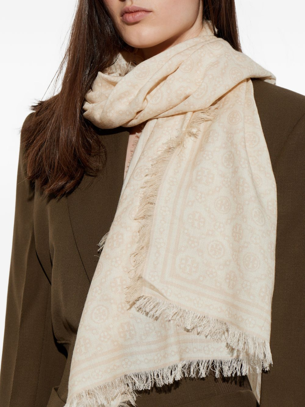 [Tory Burch] Scarf FW26 181355100