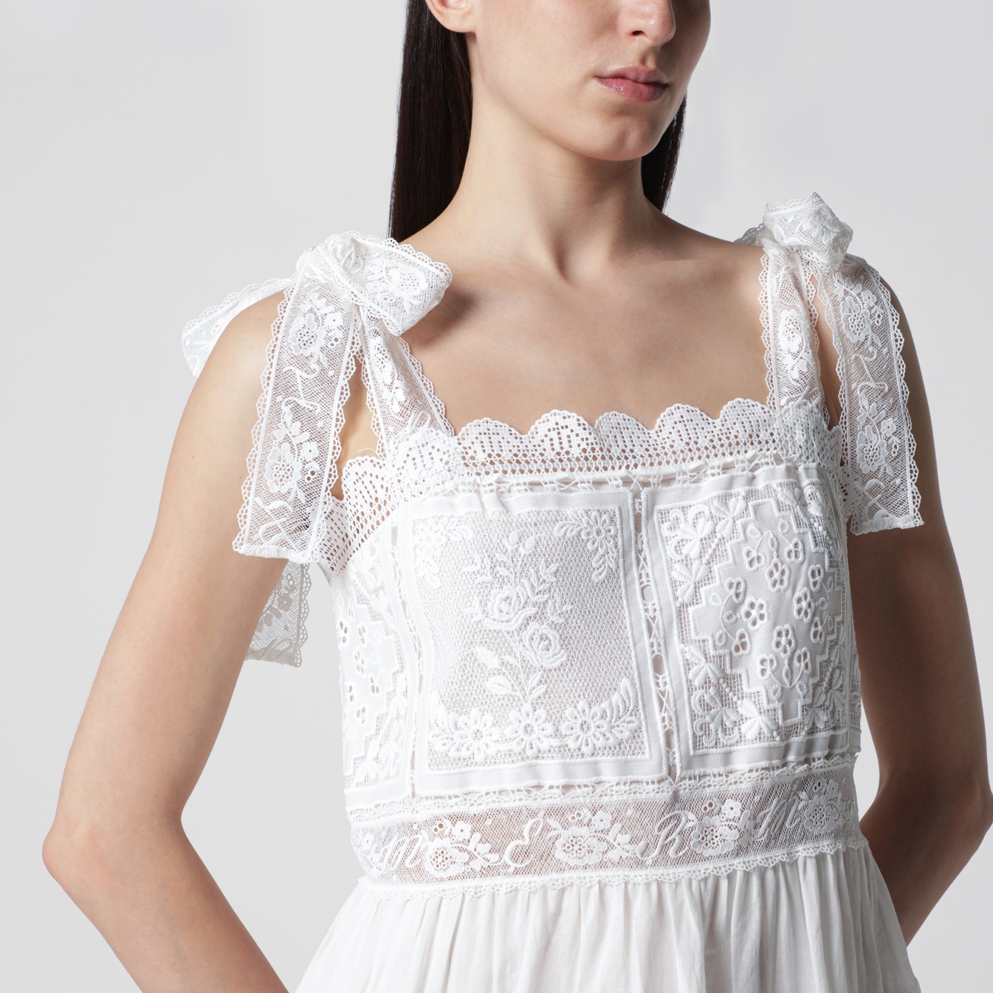 [Zimmermann] Sleeveless dress FW26 9053DSS261PL