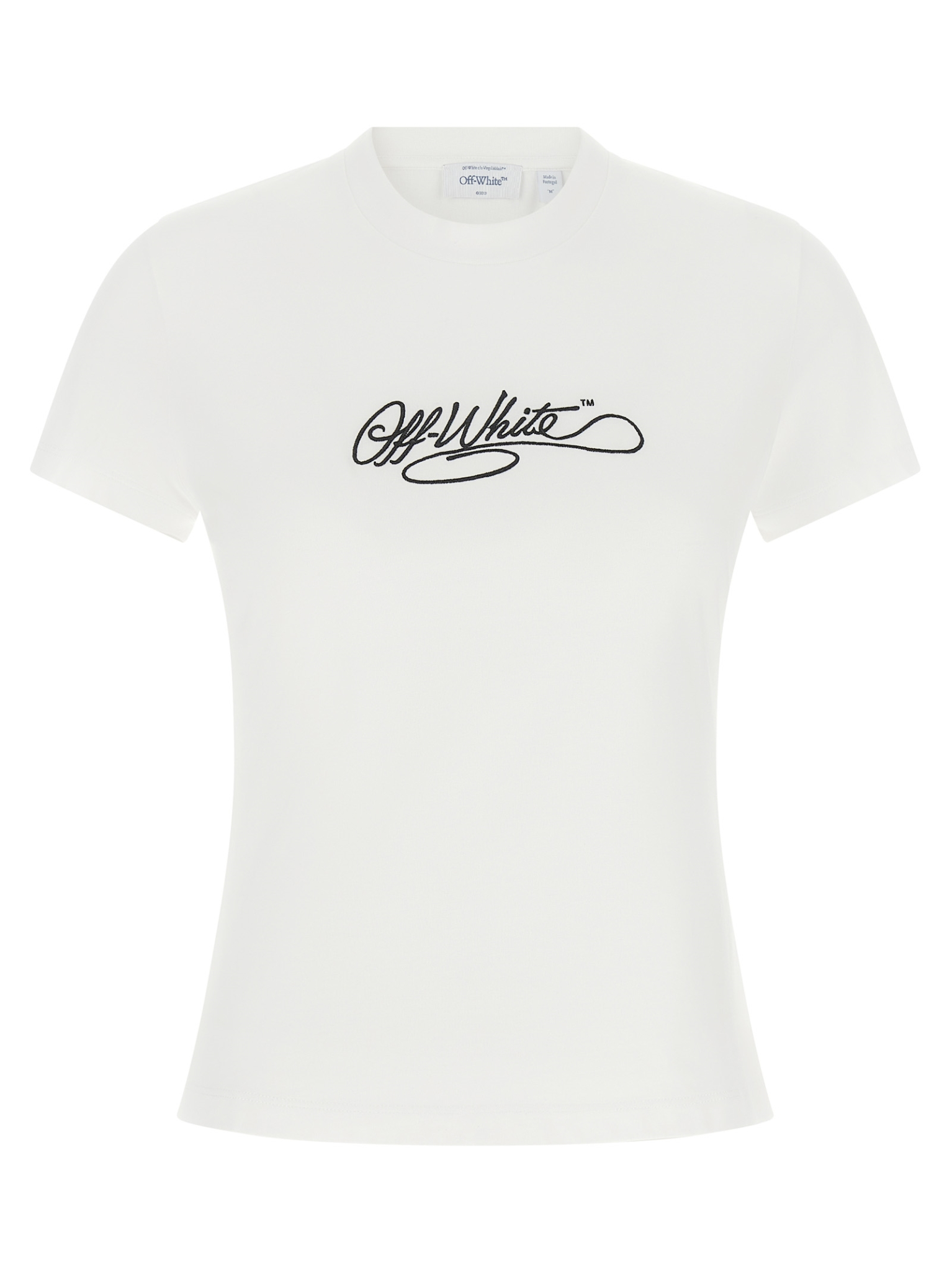 [Off-White] T-shirts Short Sleeve FW26 2FA00411TW102W102