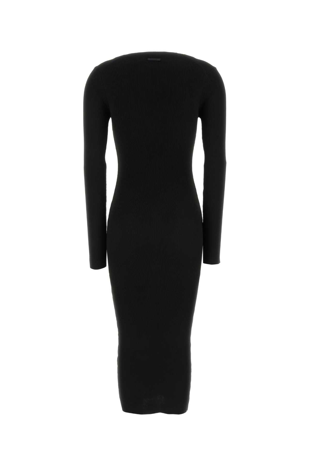 [FEAR OF GOD ESSENTIAL] Long sleeve dress SS26 192HO259021FW VINTAGEBLACK
