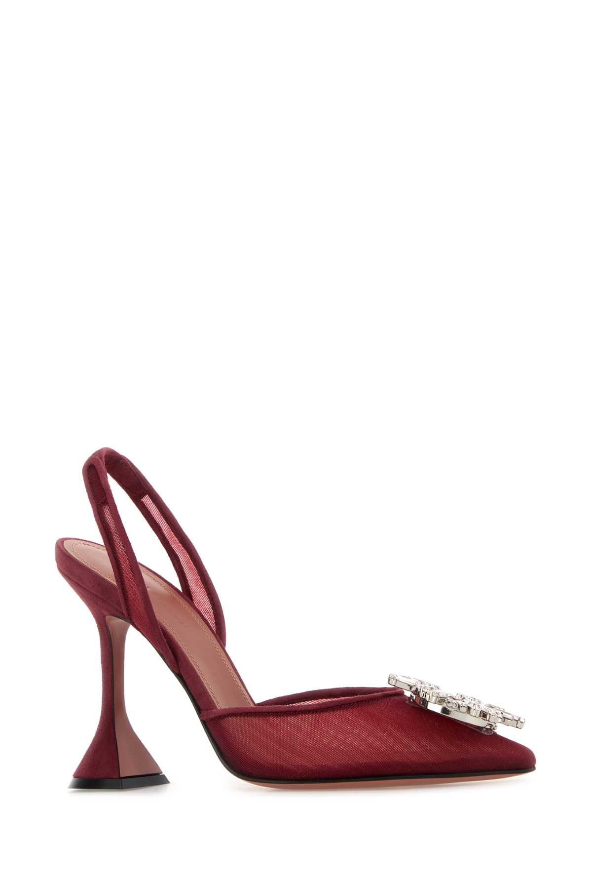 [Amina Muaddi] Sandals SS26 BEGUMMESHSLING RUB95CLHE