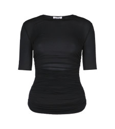 [Alaia] T-shirts Short Sleeve FW25 AA9H1248J050B 995