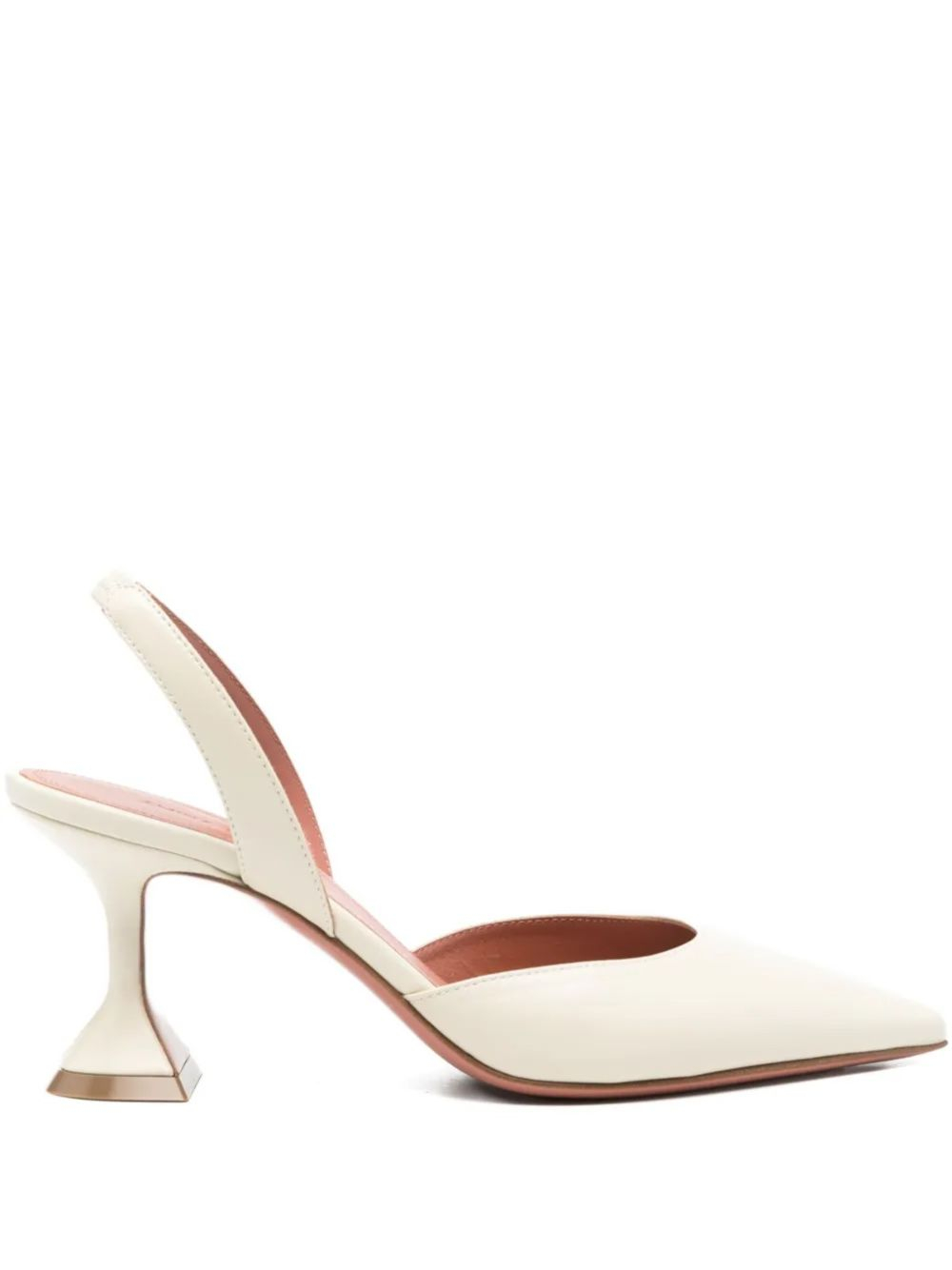 [Amina Muaddi] Pumps SS26 SB007095L002WH001WHITE