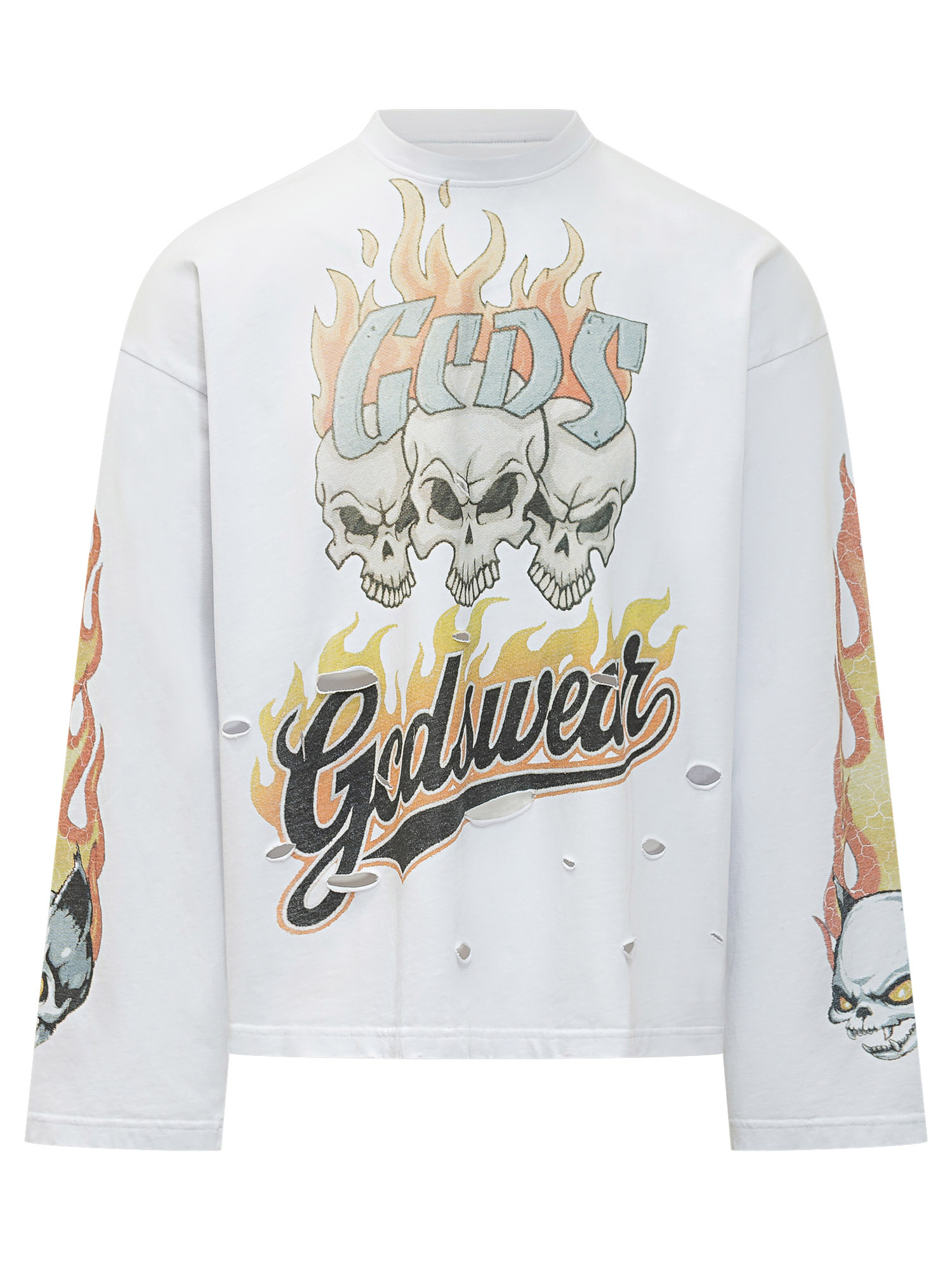 [GCDS] T-shirts Long Sleeve SS26 C1MWQC060J079 316Y