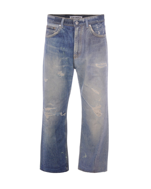 [Our Legacy] Jeans FW26 M4205TDDDigital Denim Print
