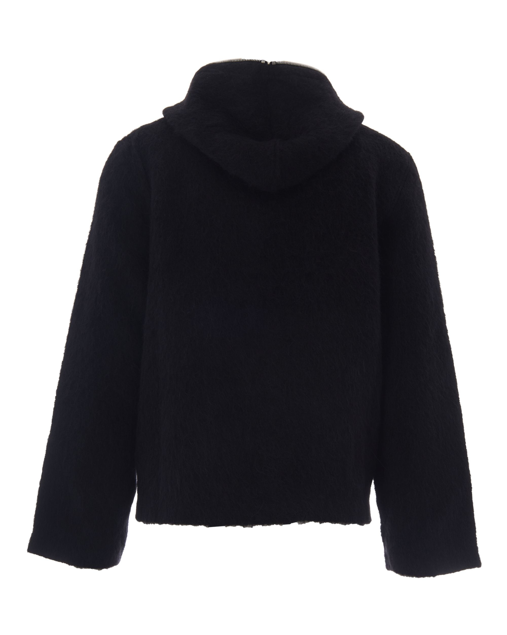 [Our Legacy] Zip up FW26 M4243FBHBlack Hairy Wool