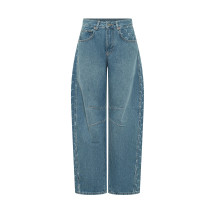 [MARINE SERRE] Jeans SS26 WPA174ACDEN0002 BL05