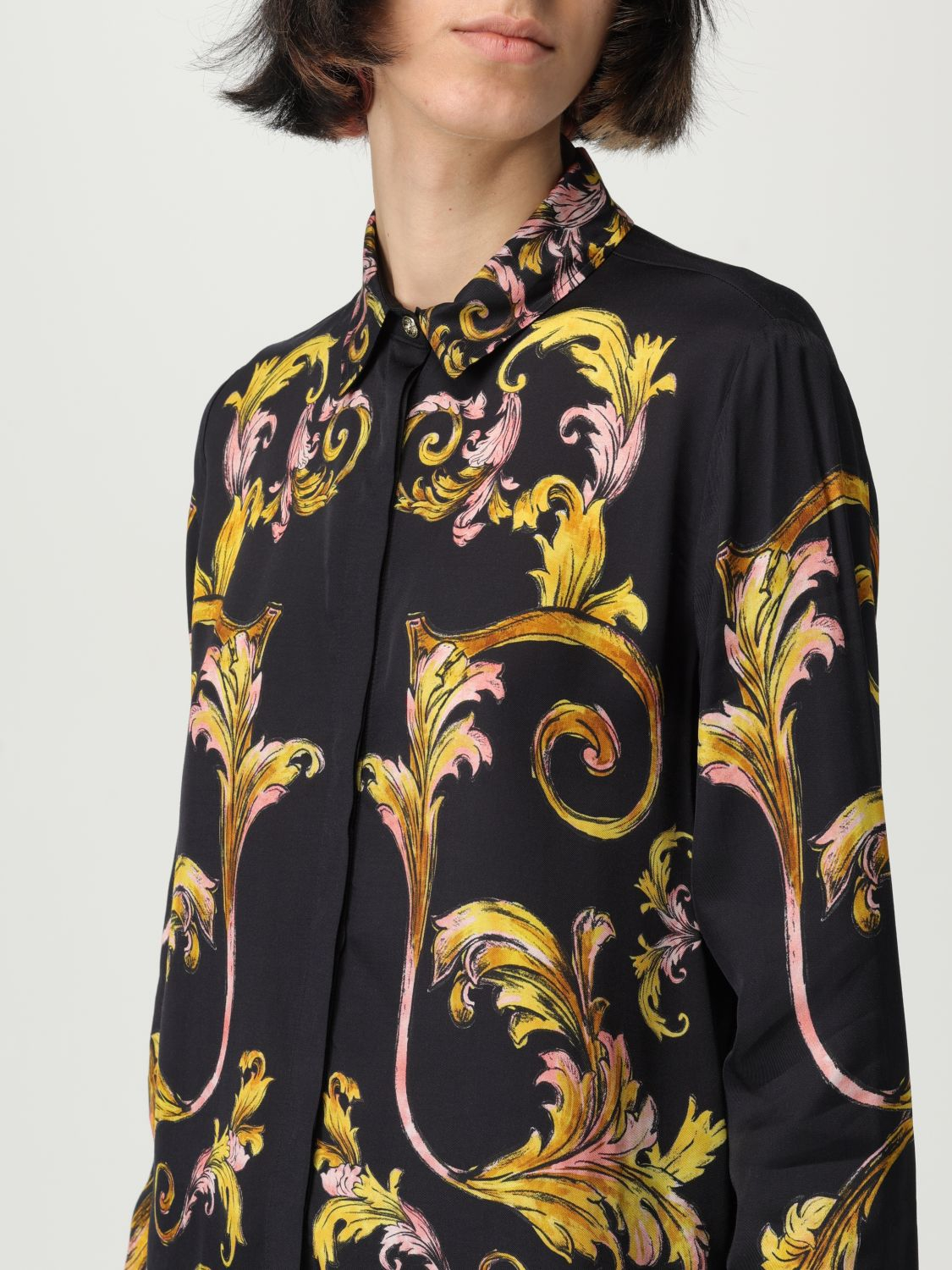 [VERSACE JEANS COUTURE] Shirts Long Sleeve FW25 78HAL2P1NS634 G89