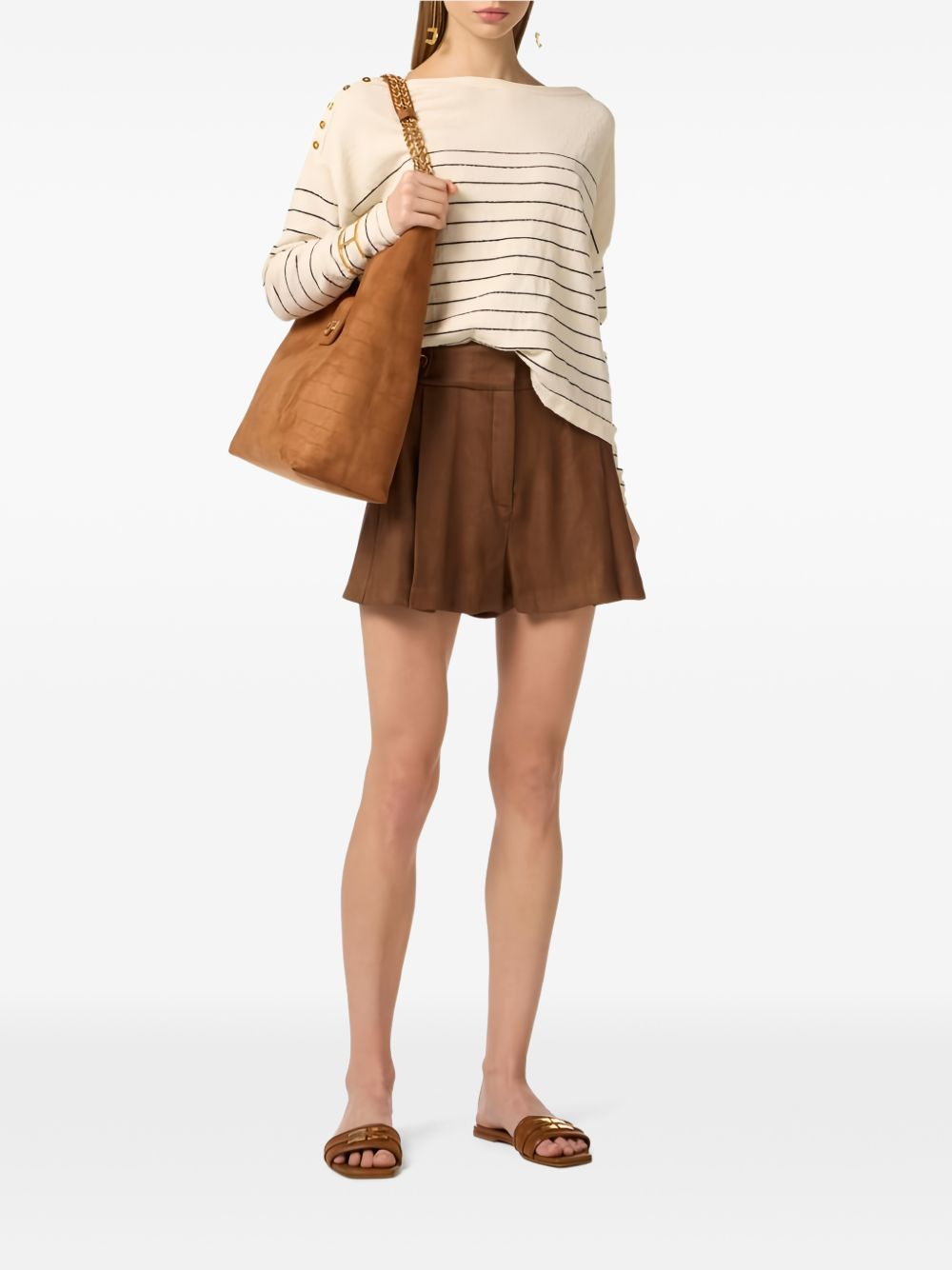 [ELISABETTA FRANCHI] Shorts SS26 SH01162E2600