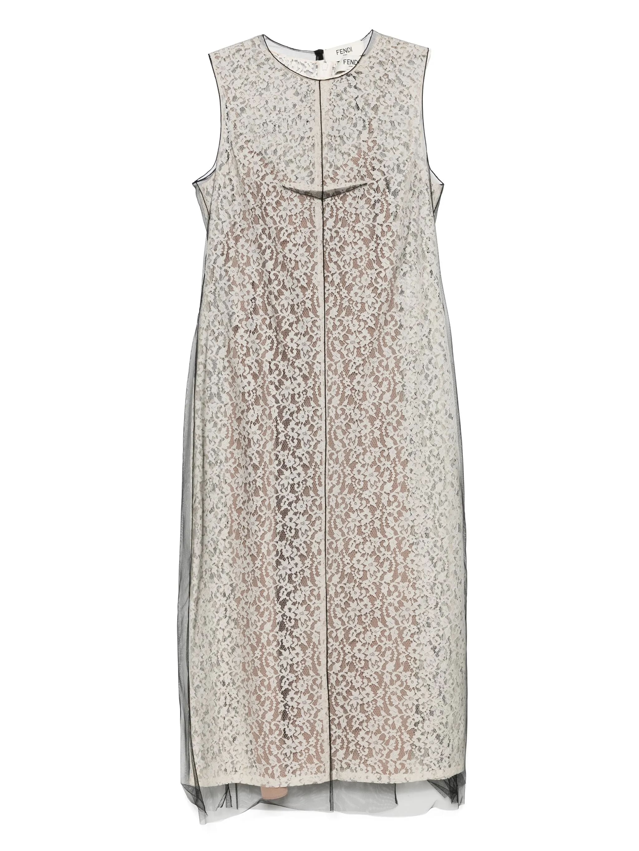 [Fendi] Sleeveless dress SS26 FDD298 AUP7
