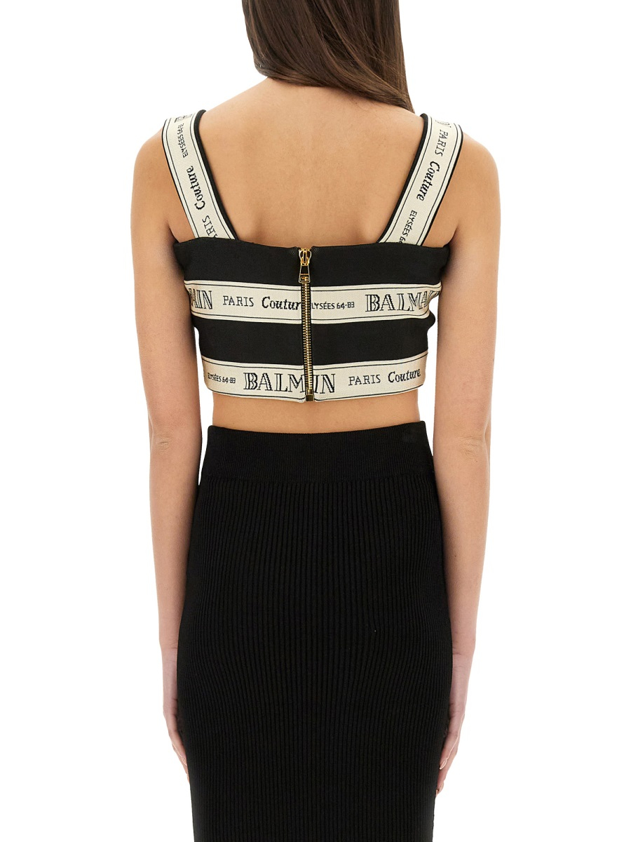 [Balmain] Tank top SS25 EF1AA370JJ95_EDY
