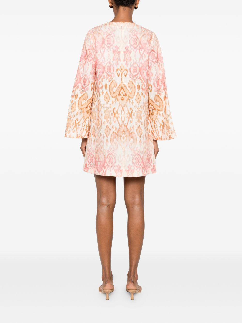 [Zimmermann] Long sleeve dress FW26 8013DSS261PNKIKA