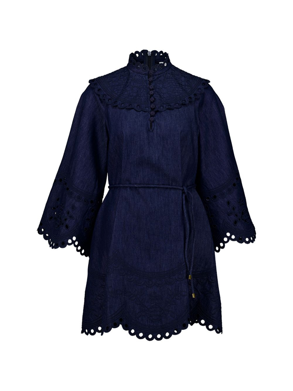 [Zimmermann] Long sleeve dress FW26 9161DSS263INK