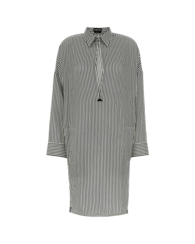 [Tom Ford] Long sleeve dress SS26 AB3632FAX1712 NWA