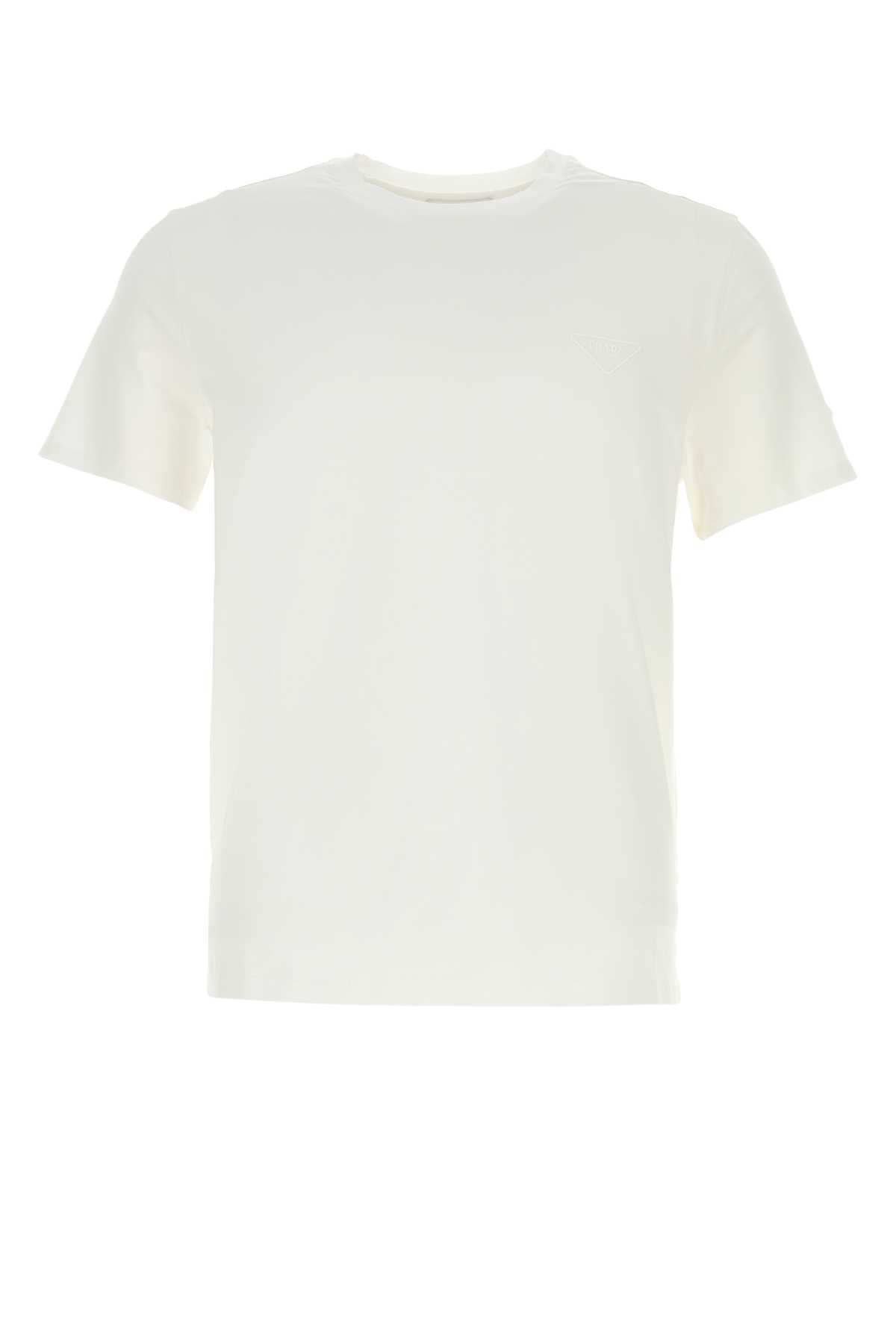 [Prada] T-shirts Short Sleeve FW26 UJN712S211152Y F0009