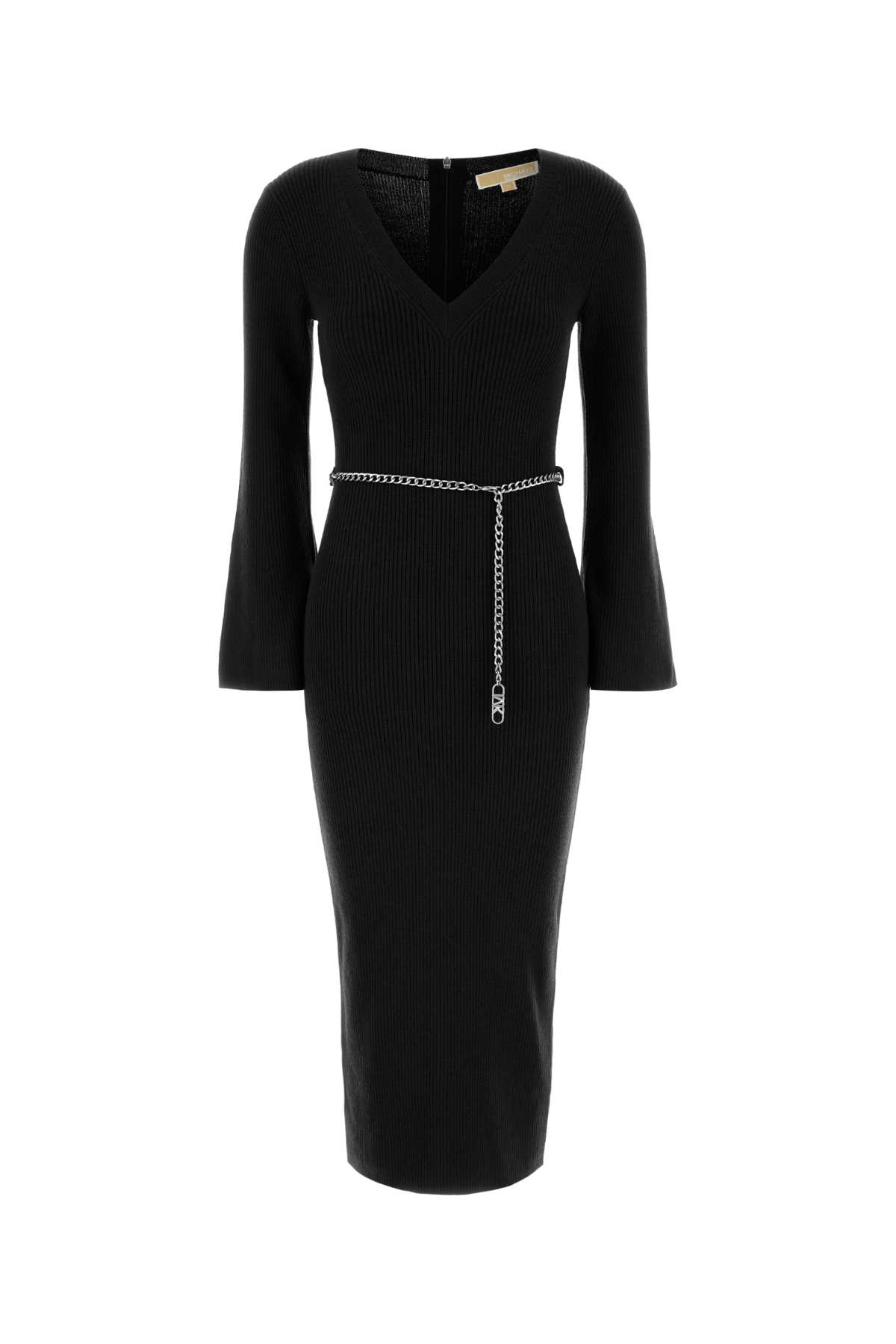 [MICHAEL BY MICHAEL KORS] Long sleeve dress FW25 MF5835G4VR BLACK