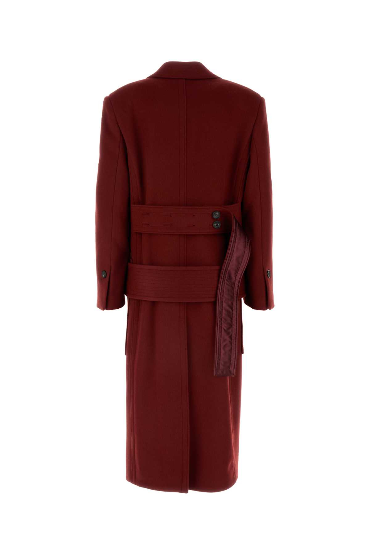 [Salvatore Ferragamo] Coat FW24 13G151777632 BORDEAUX