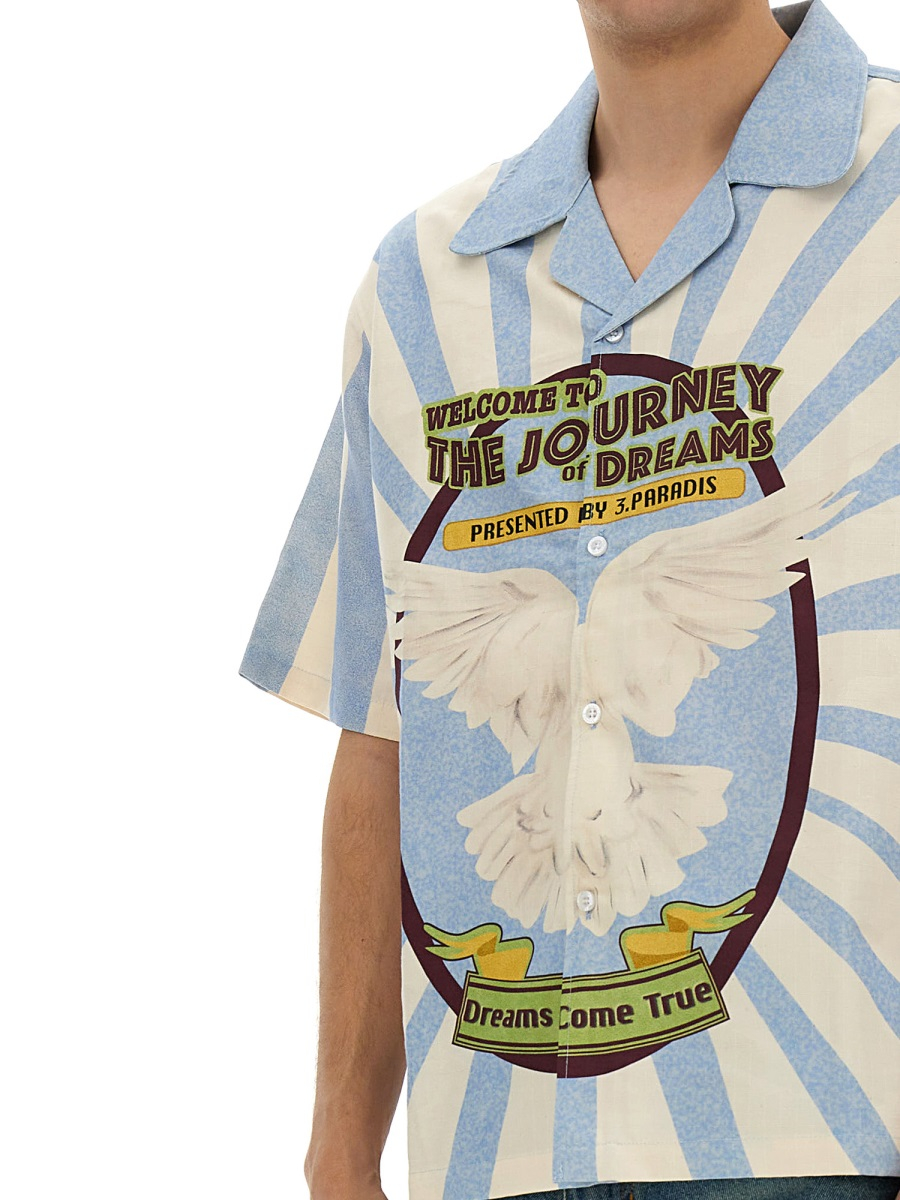 [3.paradis] Shirts Short Sleeve SS25 SS2533_SKYBLUE