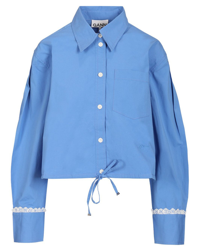 [GANNI] Shirts Long Sleeve CO A1140008591