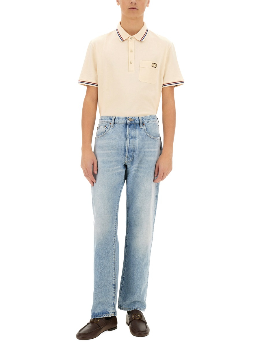 [Valentino] Jeans SS25 6V3DE04CAP4_508