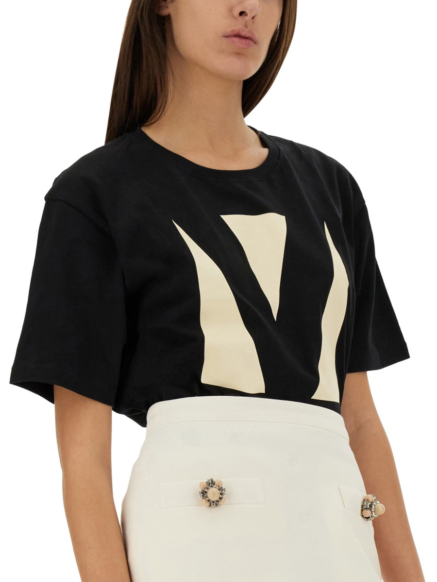 [Valentino] T-shirts Short Sleeve SS25 6B3MG24H95W_0NO
