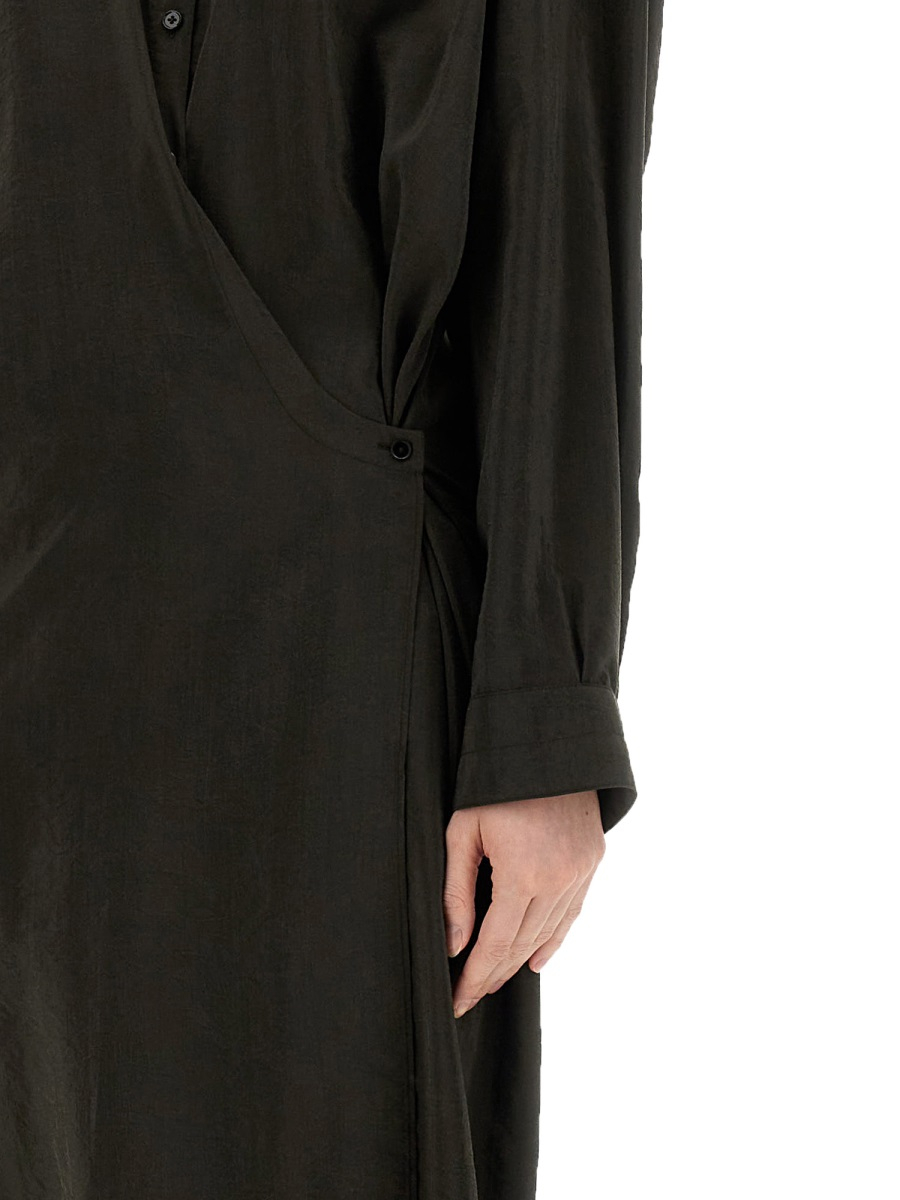 [LEMAIRE] Long sleeve dress SS25 DR1092_LF1308BR507