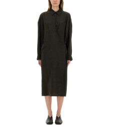 [LEMAIRE] Long sleeve dress SS25 DR1092_LF1308BR507