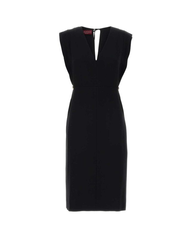 [Gucci] Sleeveless dress FW25 837156Z8B2Z 1000
