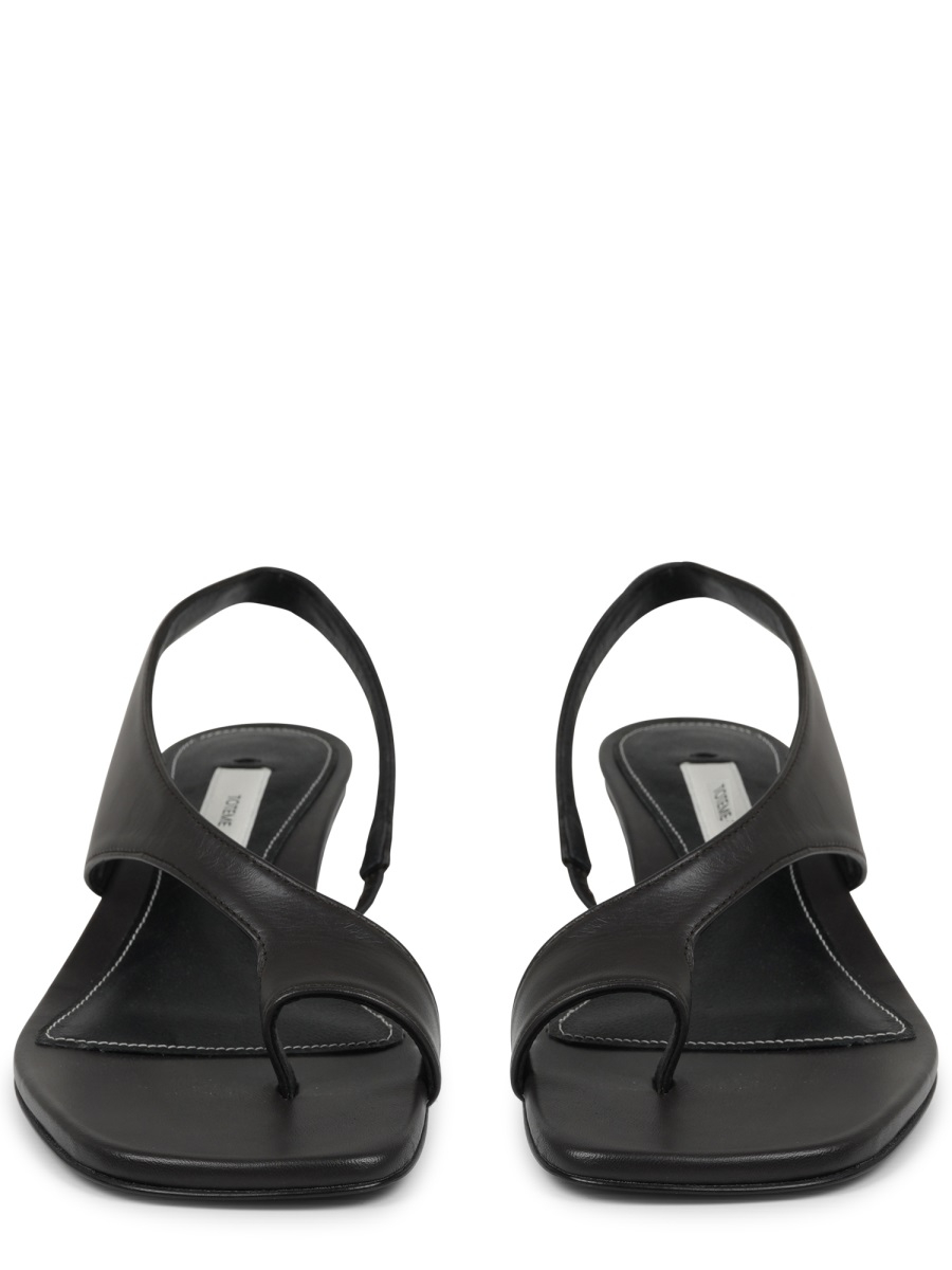 [TOTEME] Sandals SS25 252WAS0201LE0131_PEPPER273