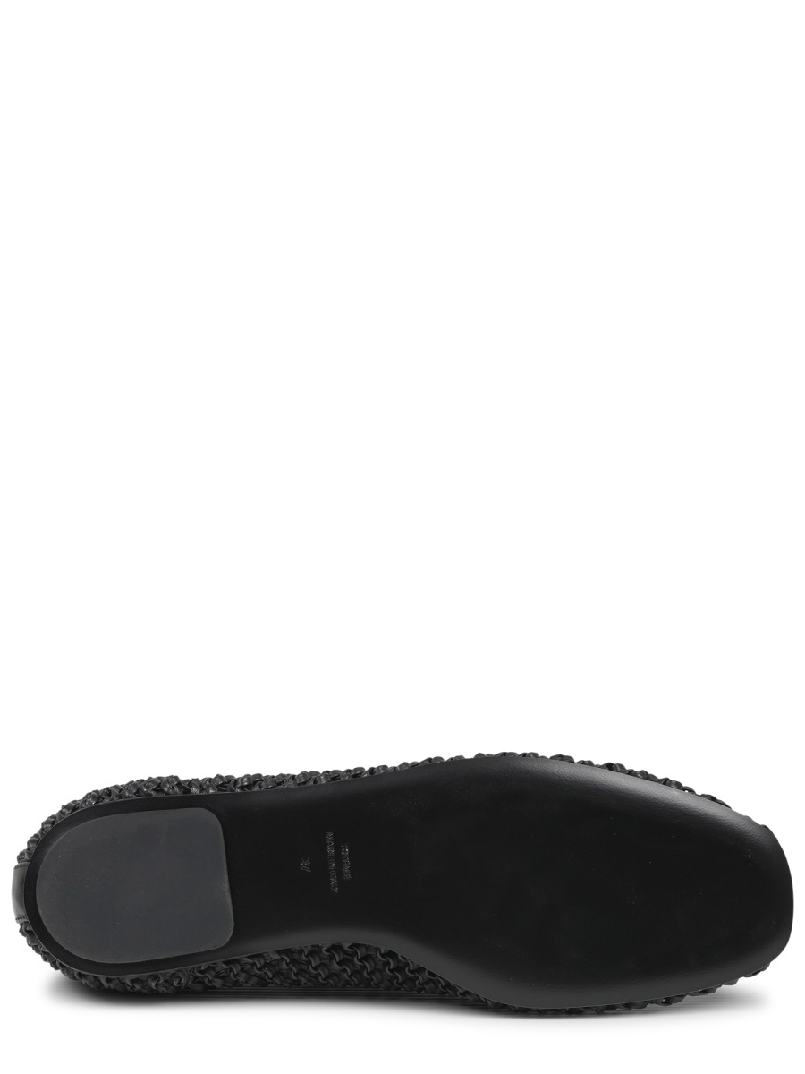 [TOTEME] Flat shoes SS25 252WAS2358LE0134_BLACK001