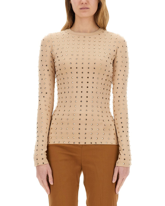 [SPORTMAX] T-shirts Long Sleeve SS25 2512941031600_141001