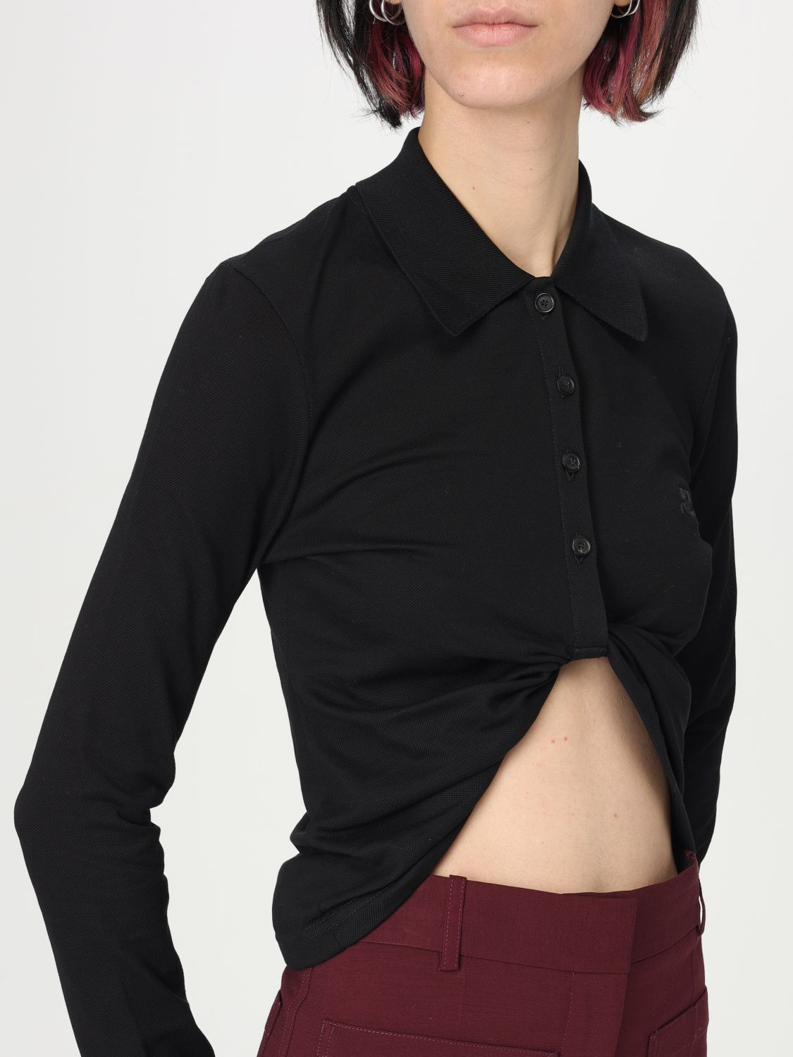 [Courreges] Cardigan FW25 225JPO048JS0193 9999