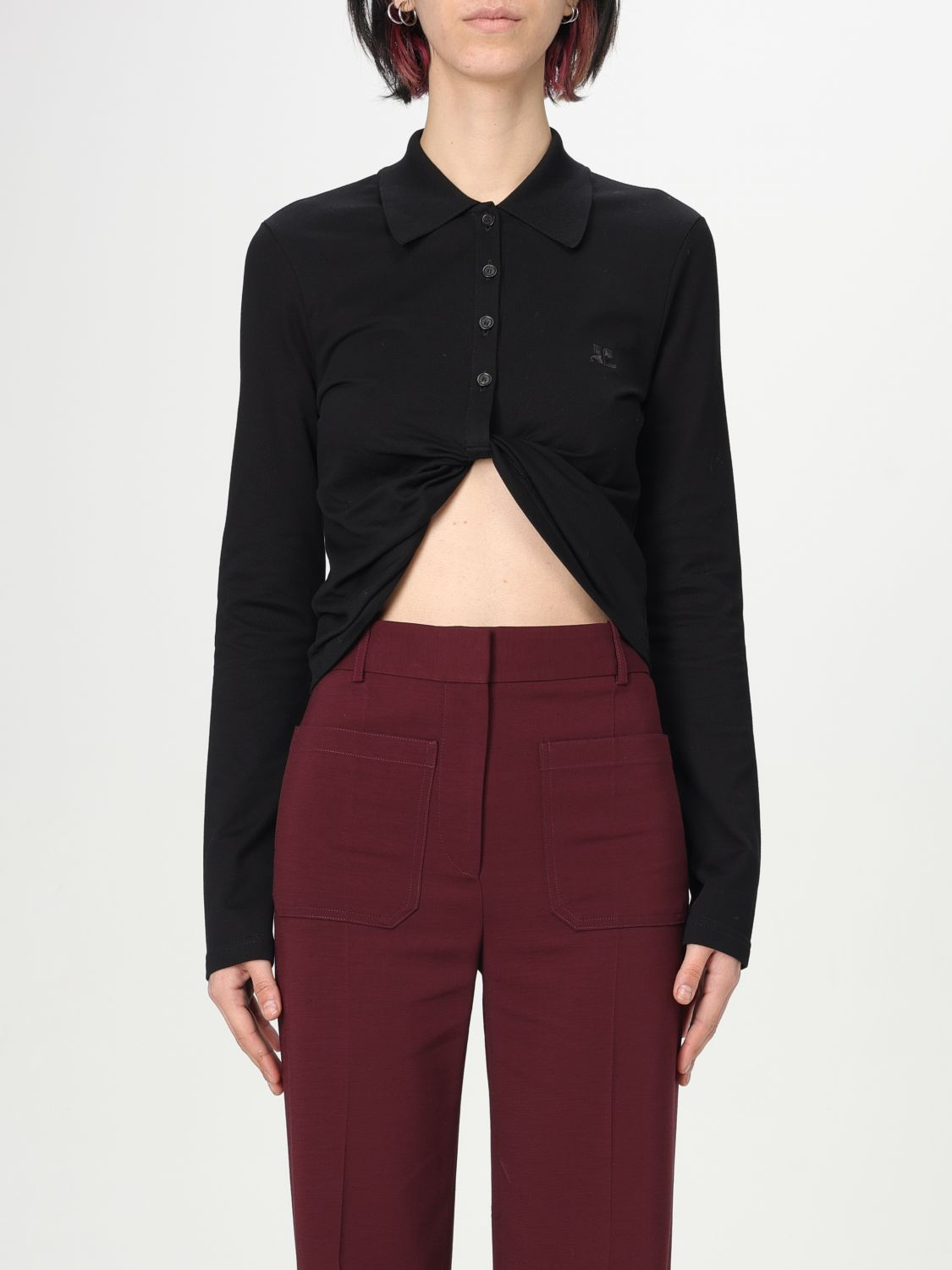 [Courreges] Cardigan FW25 225JPO048JS0193 9999