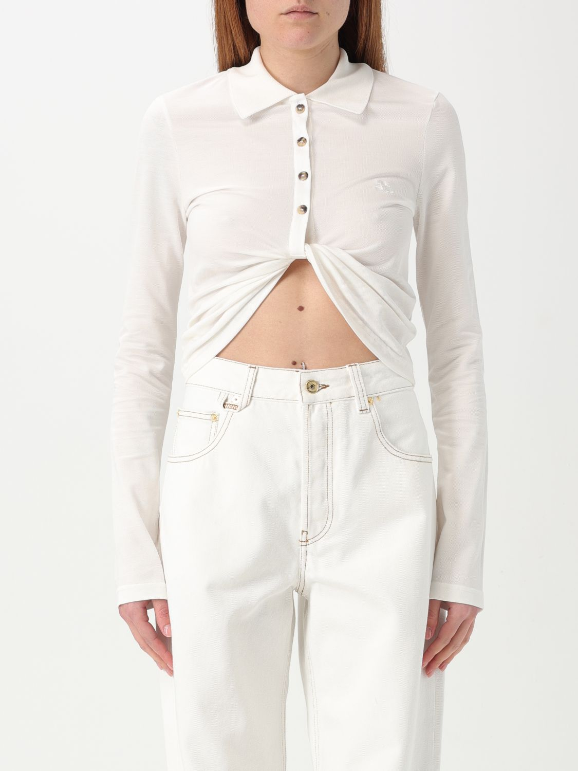 [Courreges] Cardigan FW25 225JPO048JS0193 0001