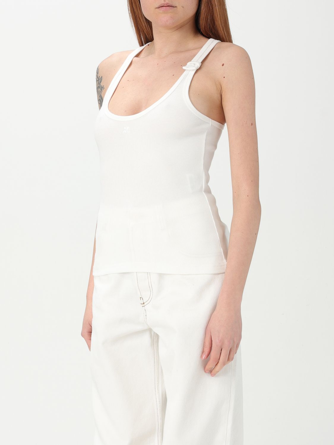 [Courreges] Tank top FW25 125JDE123JS0194 0001