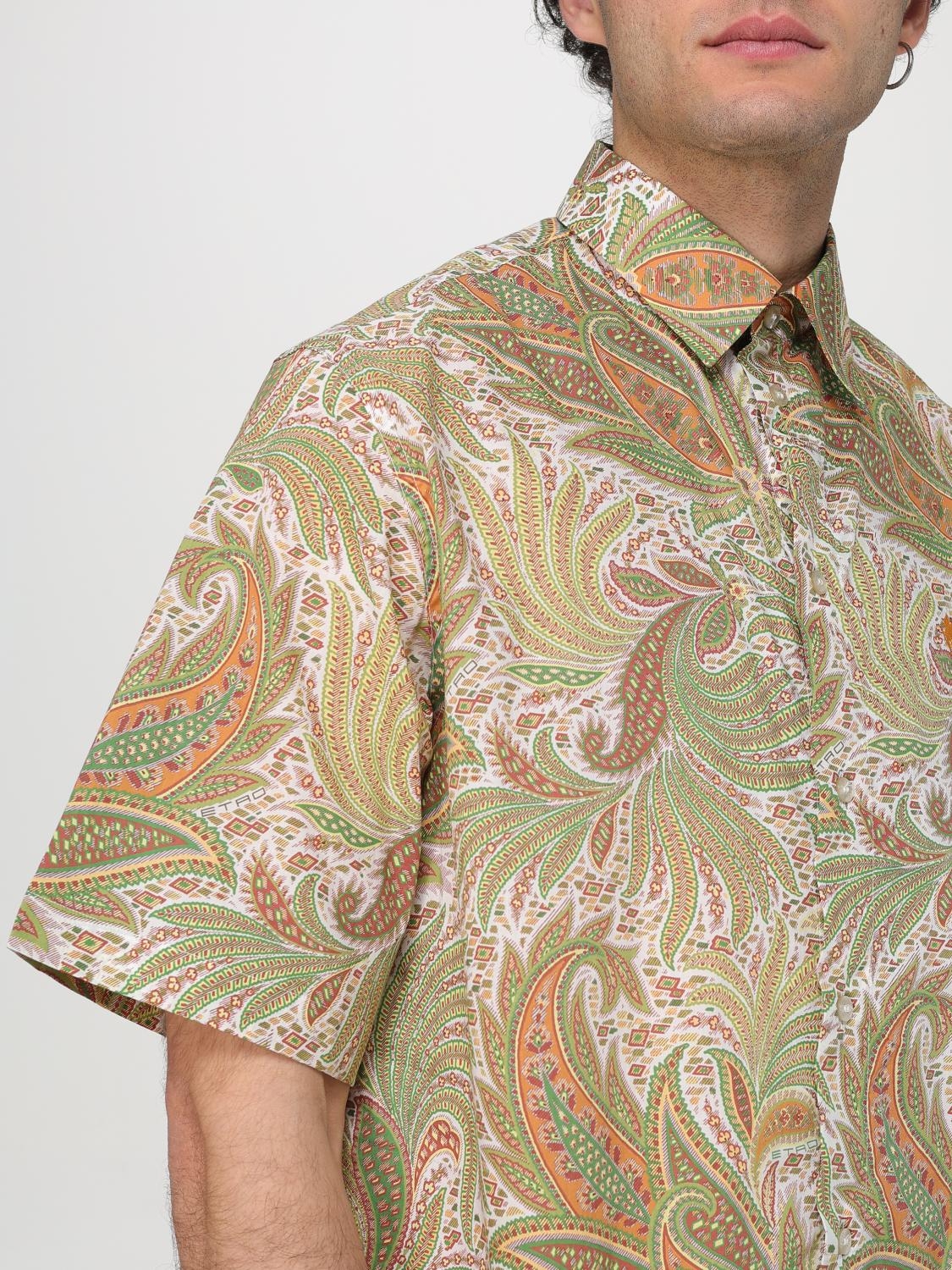 [Etro] Shirts Short Sleeve FW25 MRIC001199SA5F1 X0890