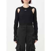 [Off-White] T-shirts Long Sleeve FW25 OWAD211C99JER001 1001