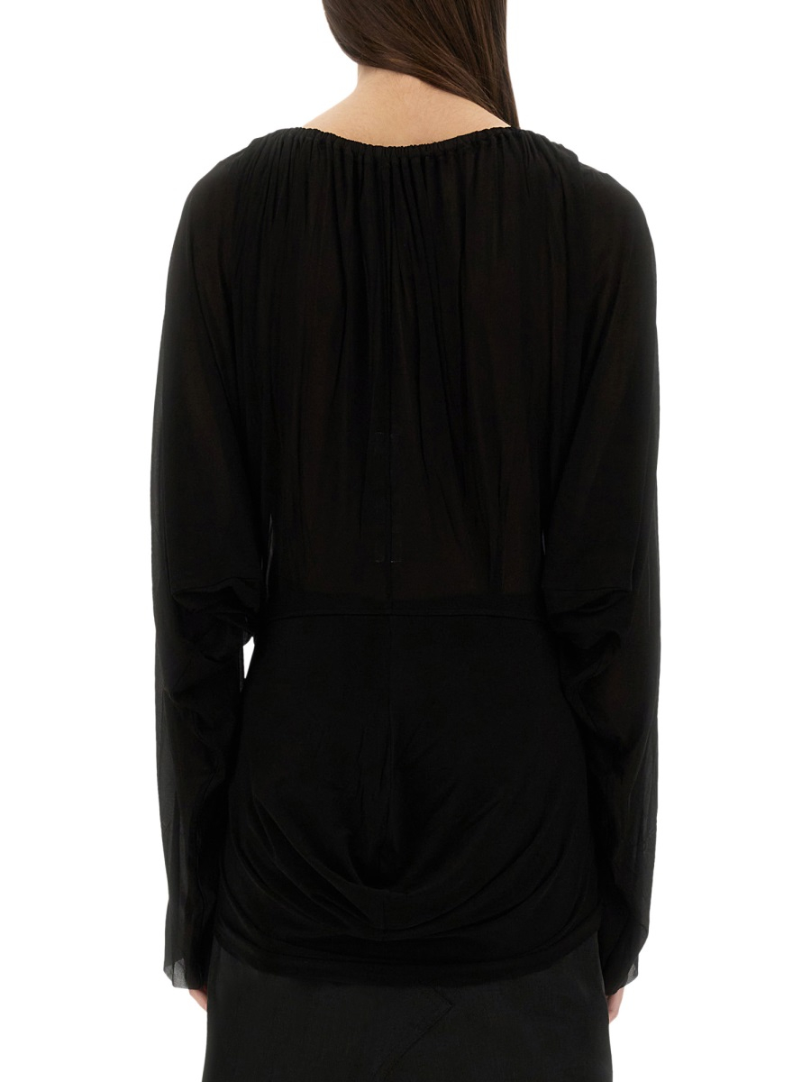 [Rick Owens] T-shirts Long Sleeve SS25 RO01E7278_BZ09