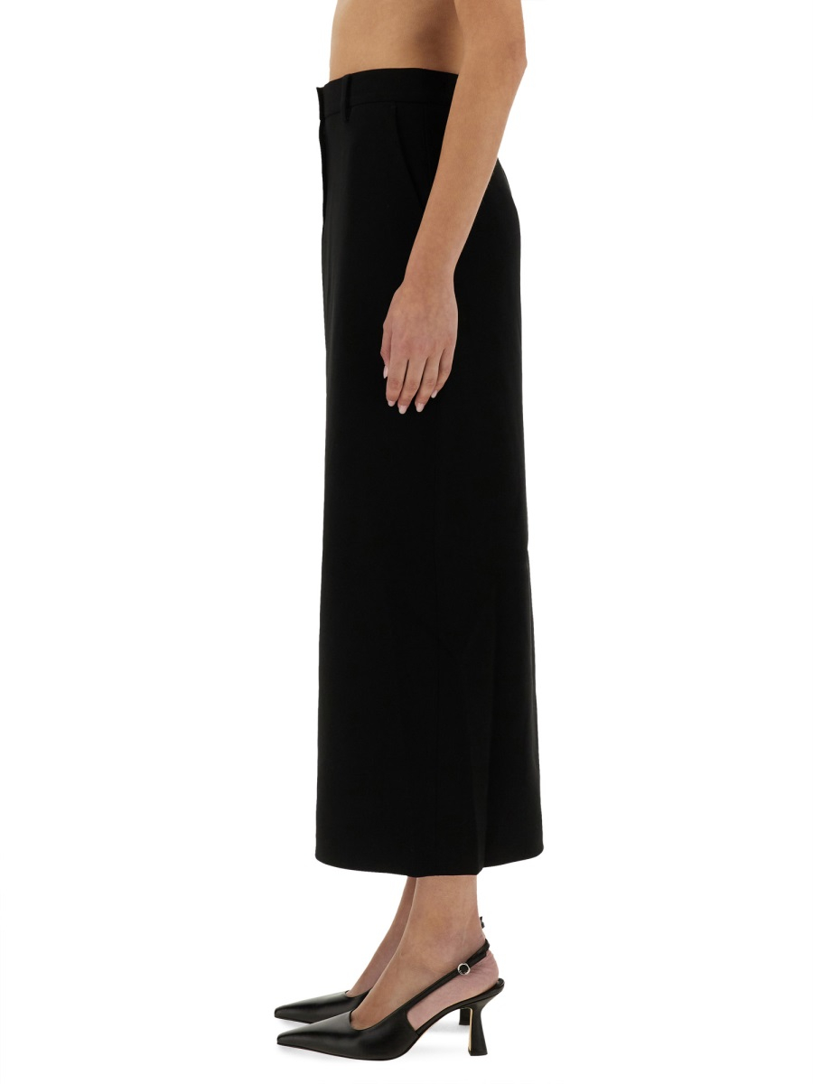 [MICHAEL BY MICHAEL KORS] Midi skirt SS25 MS570HCENX_001BLACK