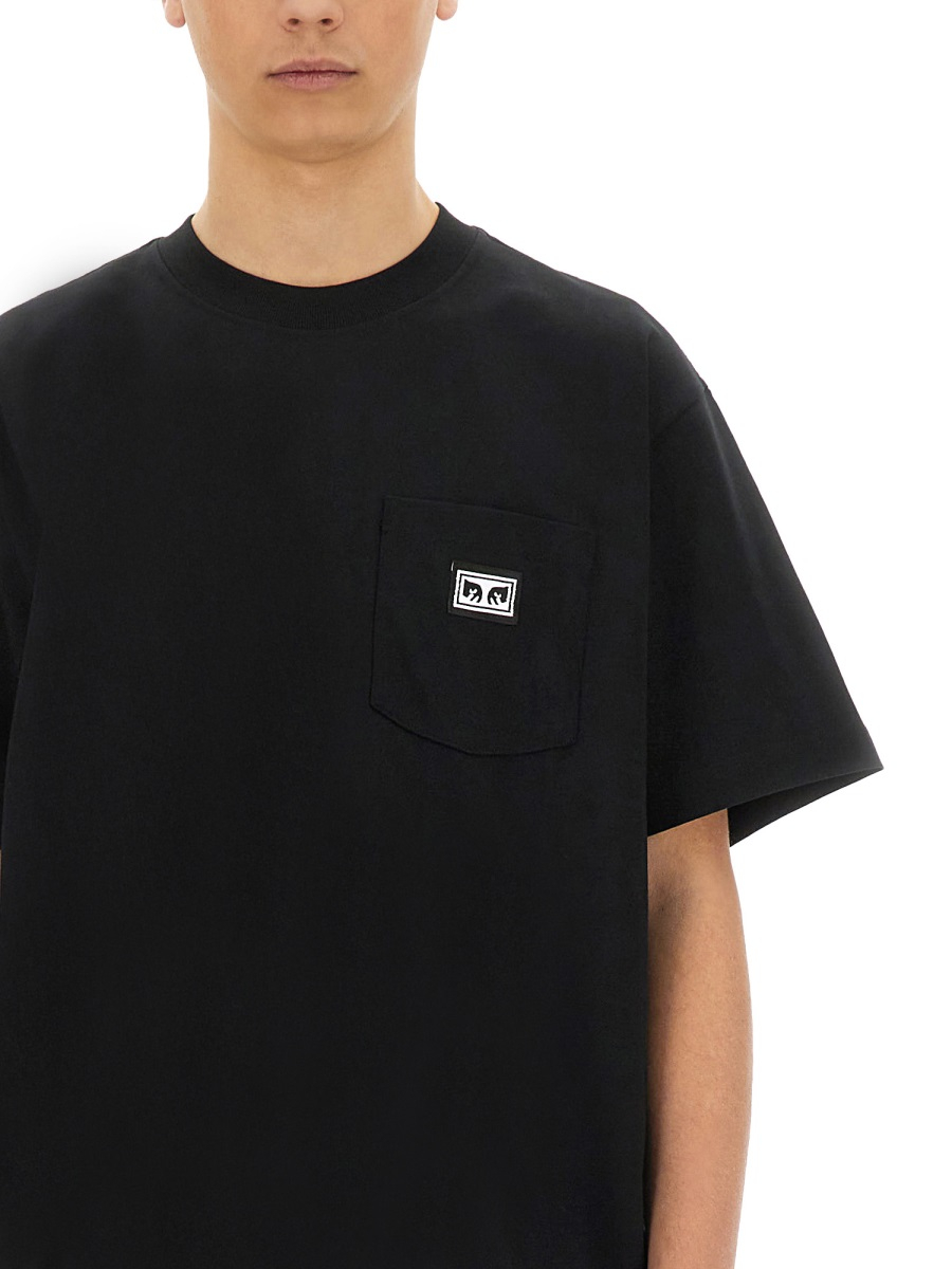 [OBEY] T-shirts Short Sleeve SS25 131080349_BLACK