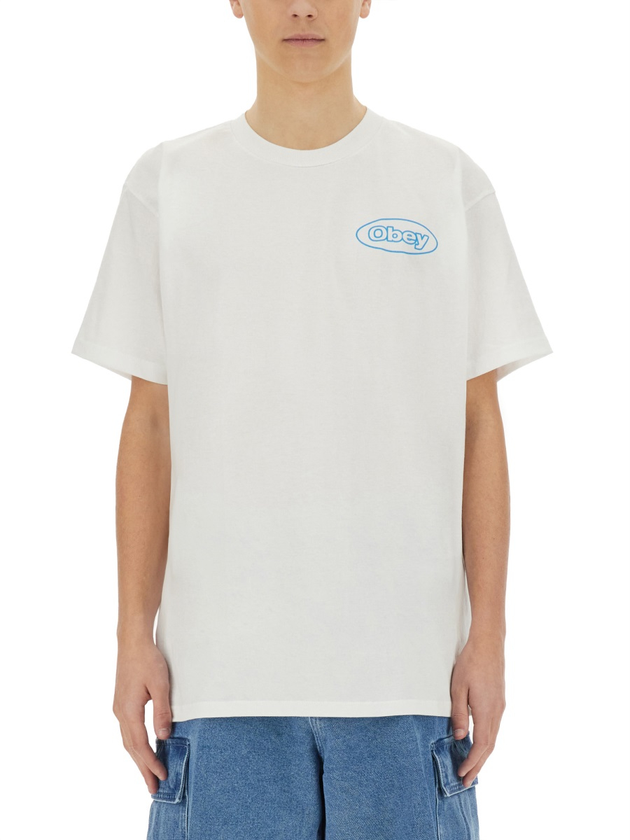 [OBEY] T-shirts Short Sleeve SS25 165264053_WHITE