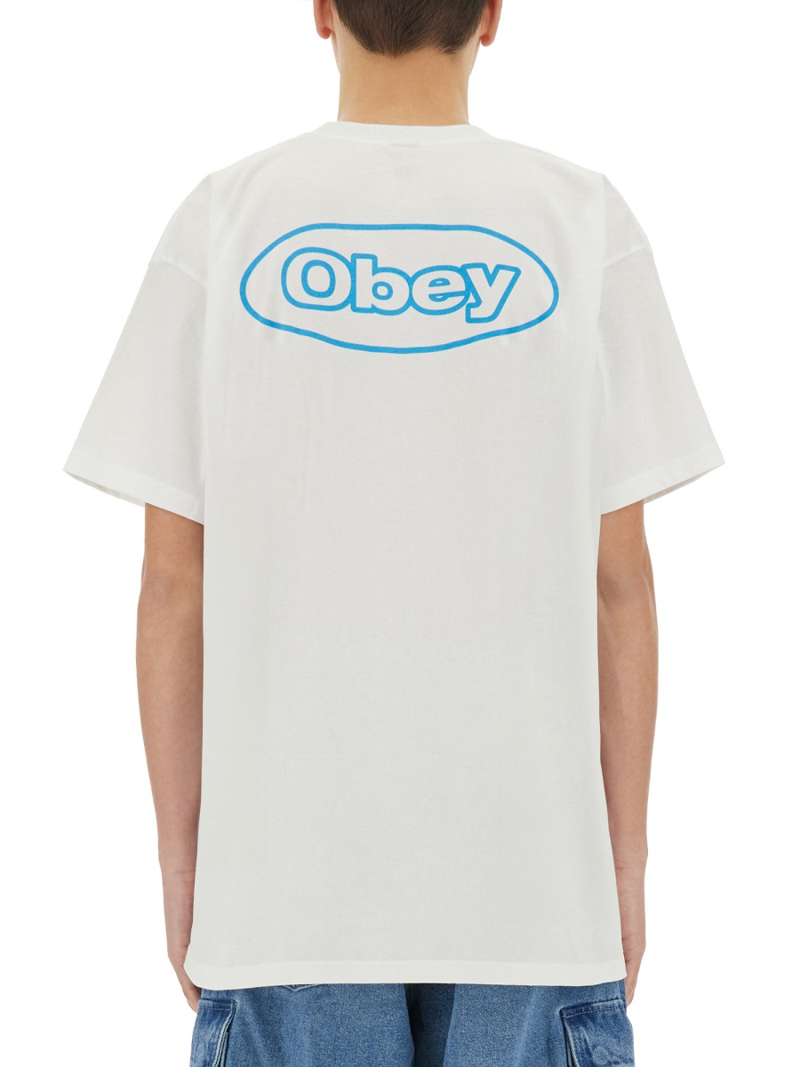 [OBEY] T-shirts Short Sleeve SS25 165264053_WHITE