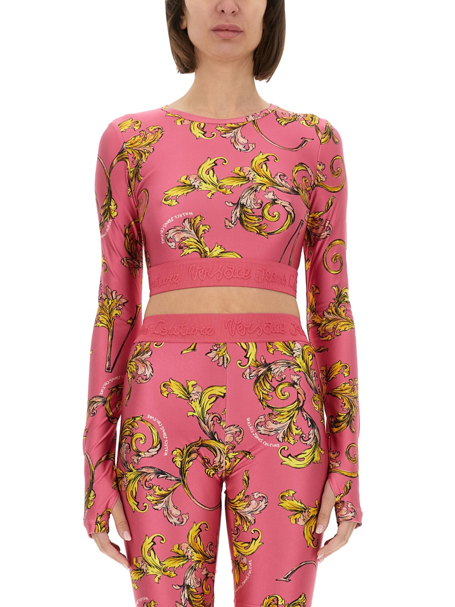 [VERSACE JEANS COUTURE] T-shirts Long Sleeve SS25 78HAH218_JS470494