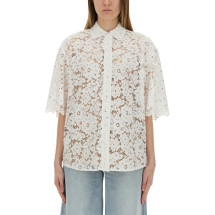 [MICHAEL BY MICHAEL KORS] Shirts Short Sleeve SS25 MS540SXGTA_100WHITE