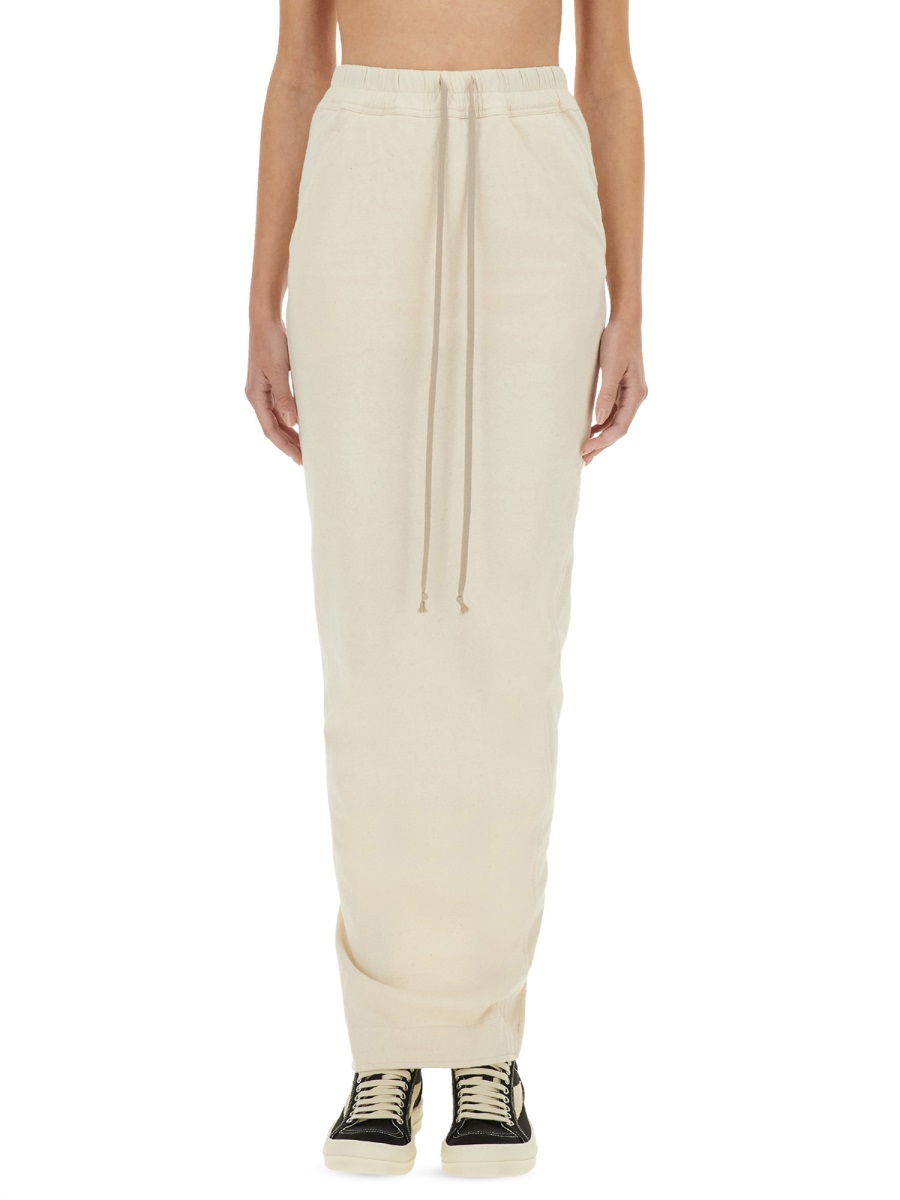 [RICK OWENS DRKSHDW] Long skirt SS25 DS01E3332_RIGN21