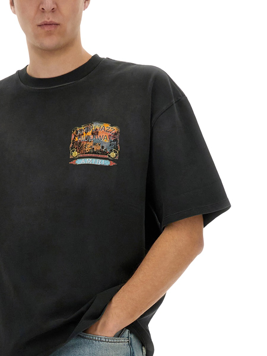 [Amiri] T-shirts Short Sleeve SS25 AMJYTE1165_BLACK