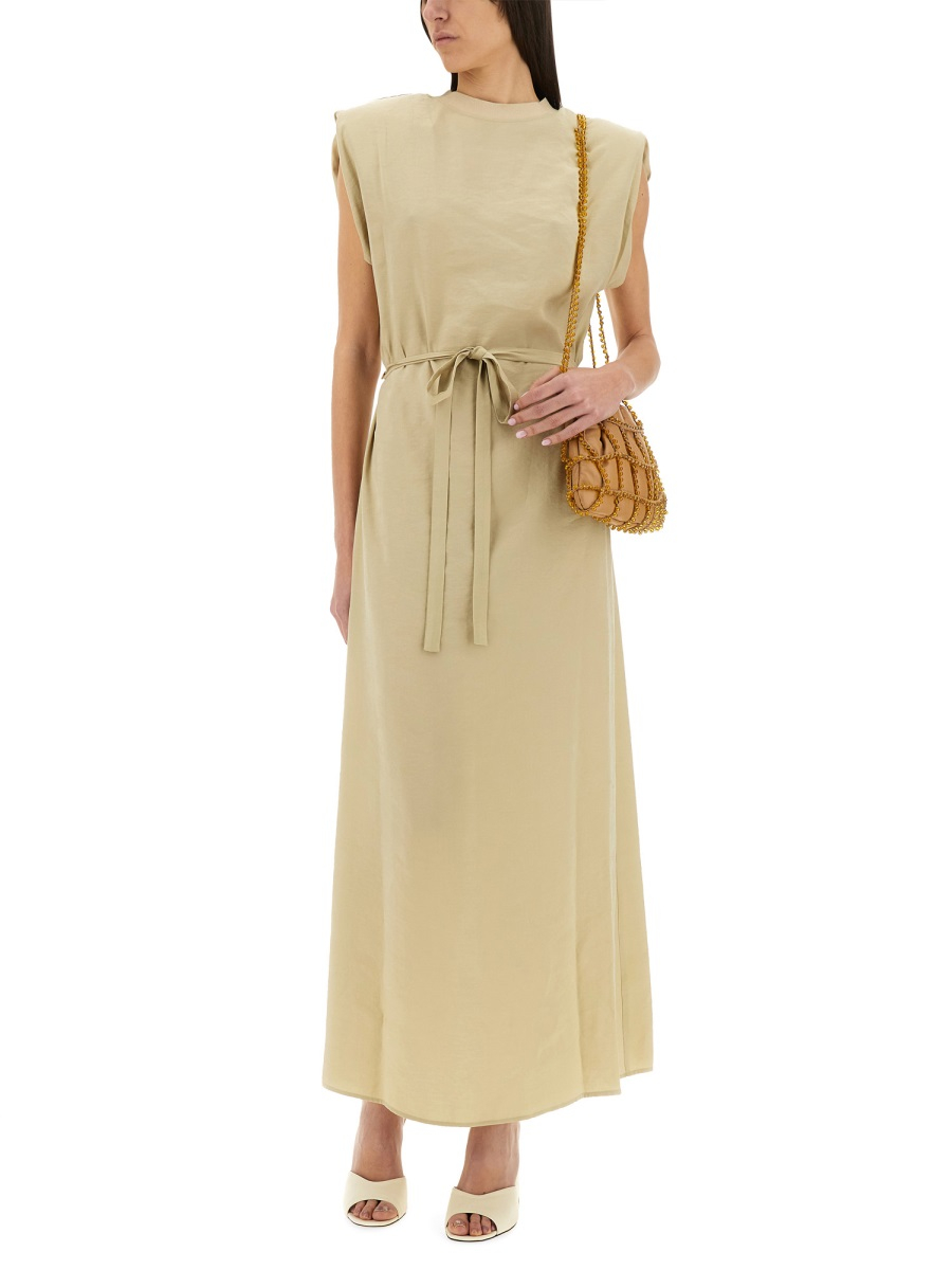 [Alysi] Sleeveless dress SS25 105308_P5018SAND
