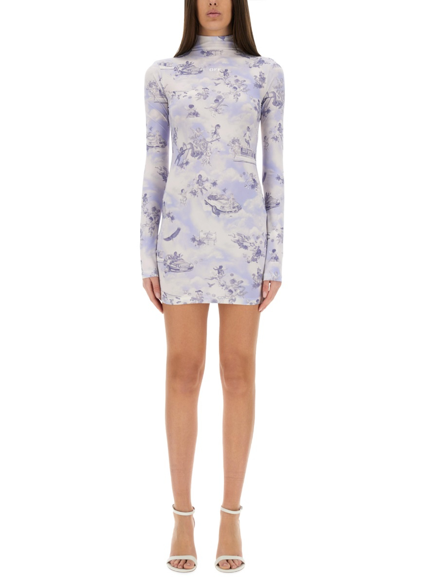 [Off-White] Long sleeve dress SS25 OWDB540_S25JER0024201